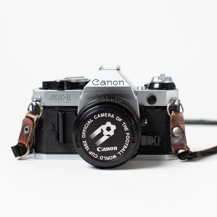 Canon AE-1 Program with 50mm f/1.8 FD Lens no. 3969754