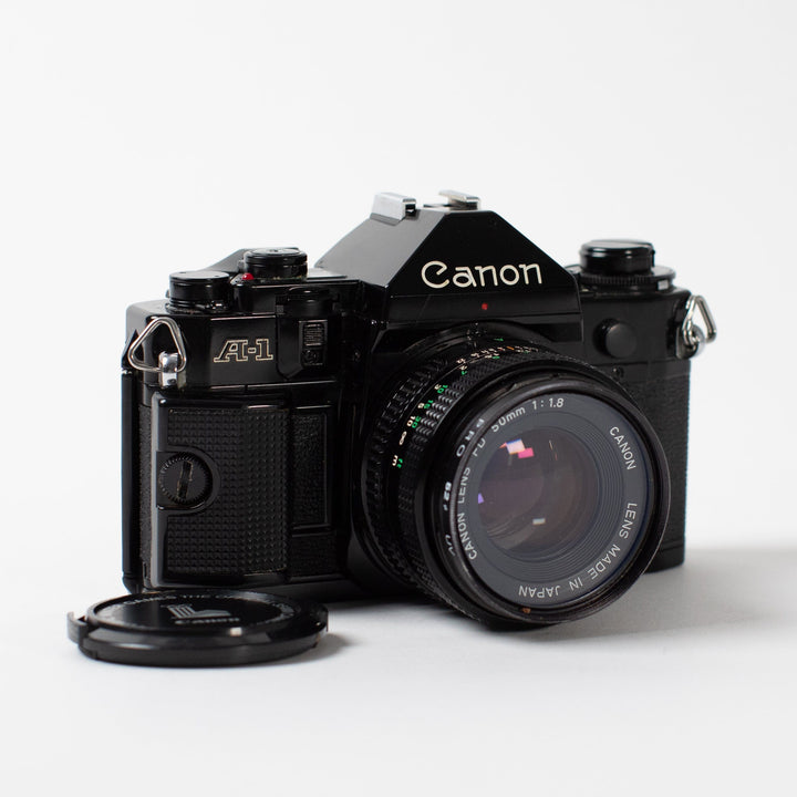 Canon A-1 with 50mm f/1.8 FD Lens