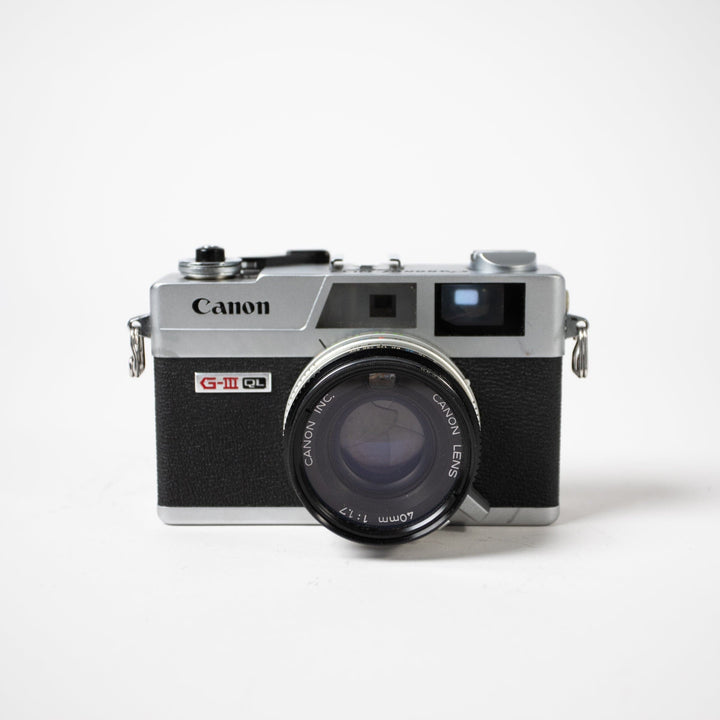 Canon Canonet QL17Giii with 40mm f/1.7, sn E42673