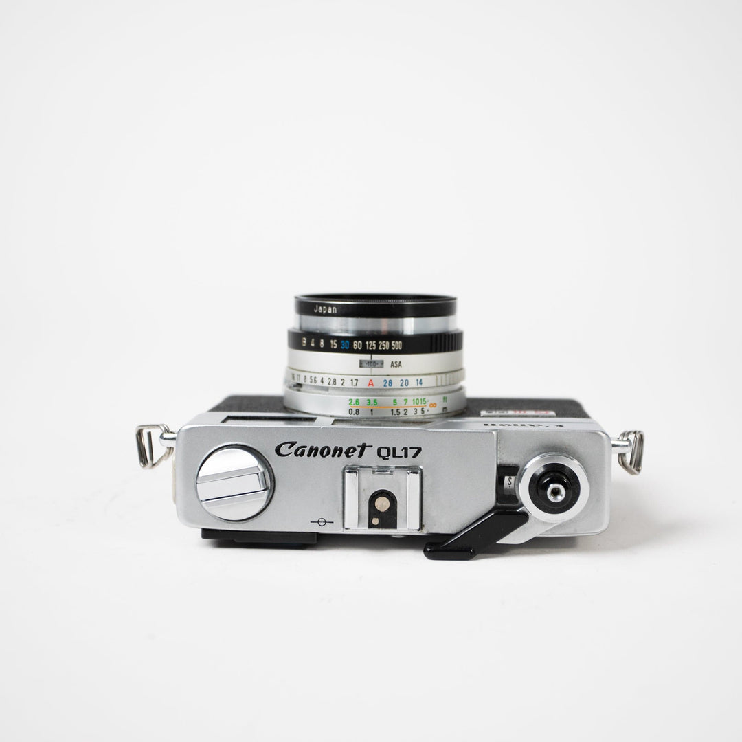 Canon Canonet QL17Giii with 40mm f/1.7, sn E42673