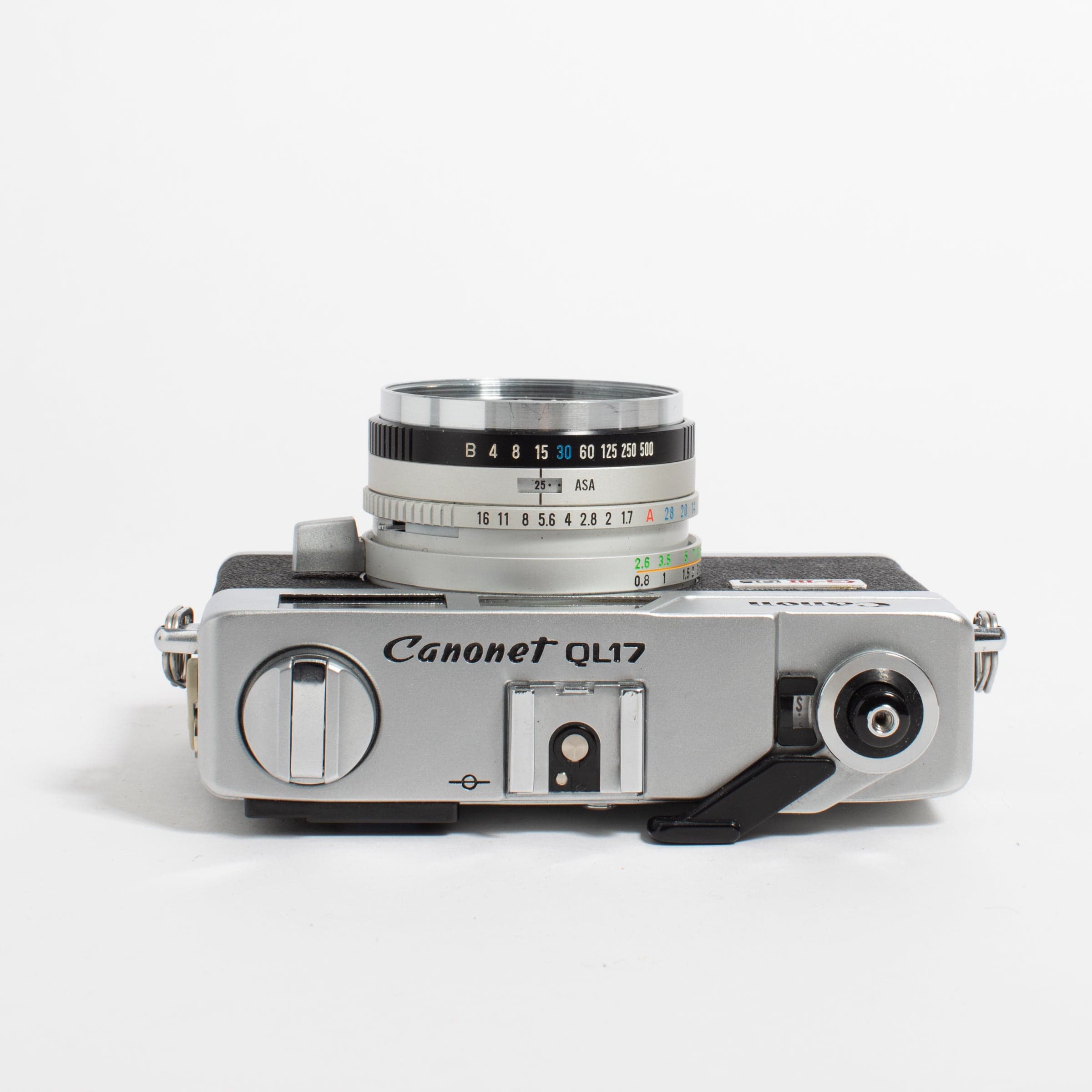 Canon Canonet QL17 GIII Chrome 35mm Rangefinder Camera with 40mm f/1.7 –  Film Supply Club