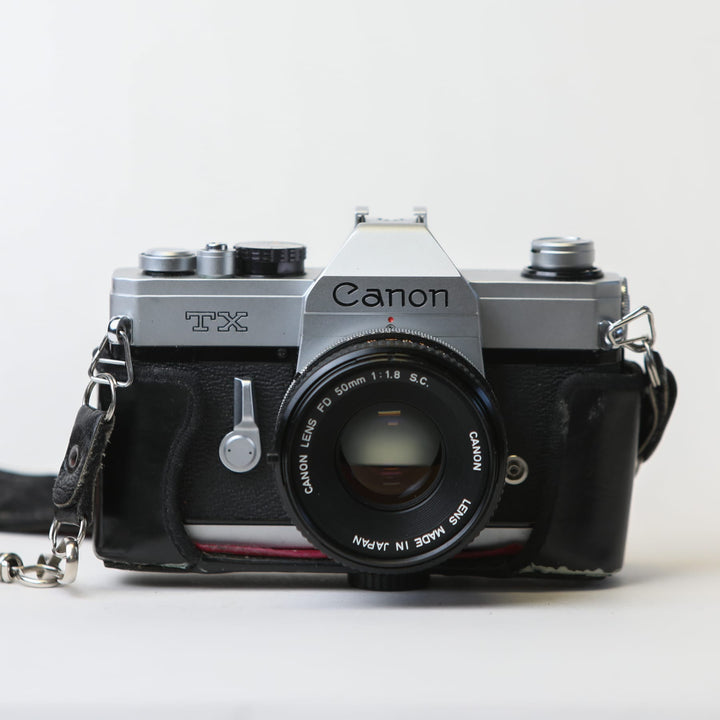 Canon TX w/ FD 50mm f/1.8 S.C., CLA'd