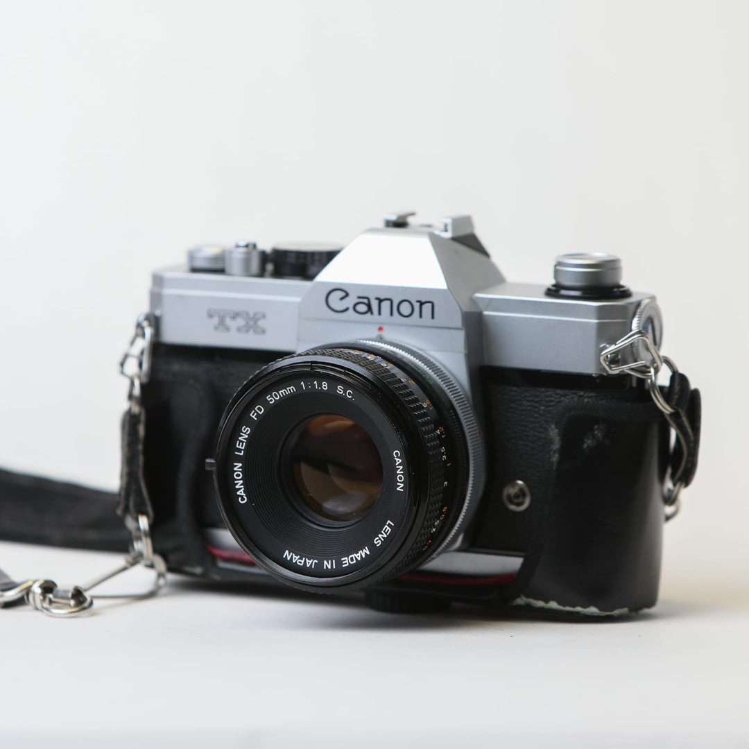 Canon TX w/ FD 50mm f/1.8 S.C., CLA'd