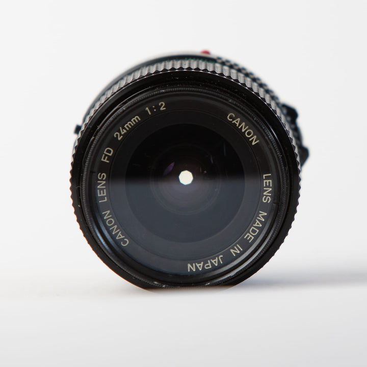 Canon FD Mount 24mm f/2 Lens
