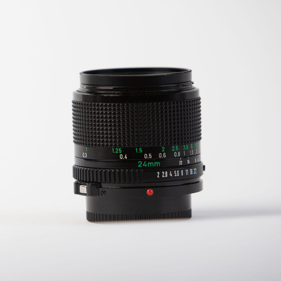 Canon FD Mount 24mm f/2 Lens