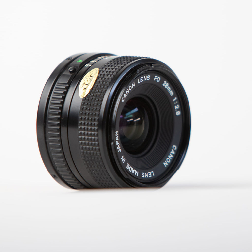 Canon FD 28mm F2.8 Lens, sn 1102611 – Film Supply Club