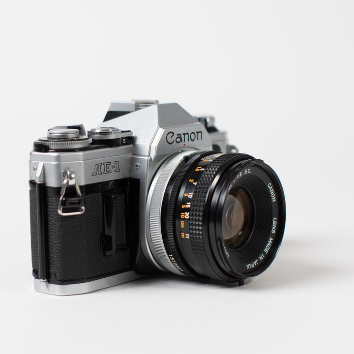 Canon AE-1 with 50mm FD f/1.8 S.C., body 1949148