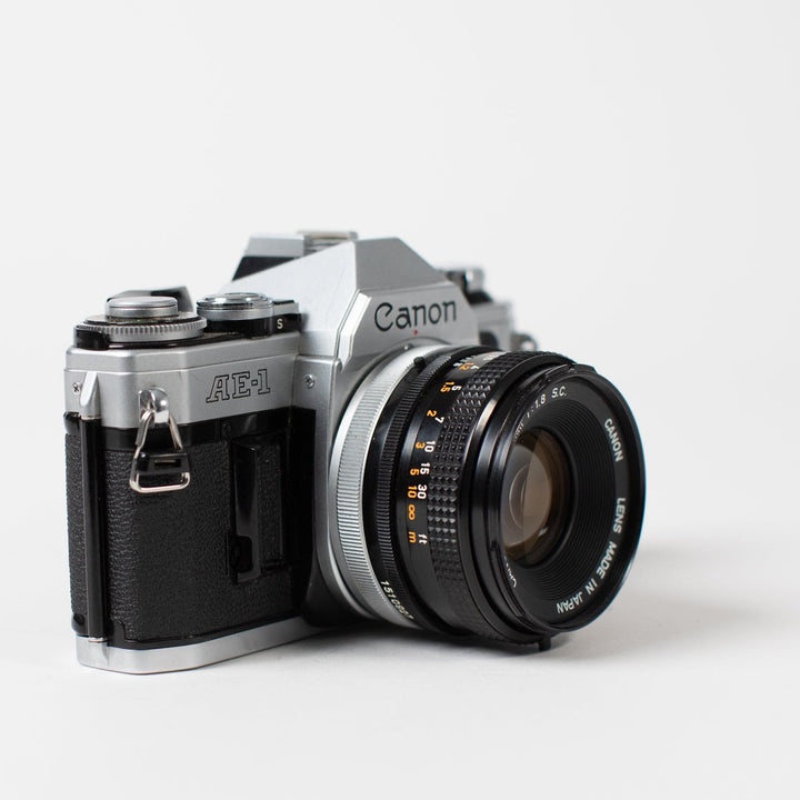 Canon AE-1 with 50mm FD f/1.8 S.C., body 1949148