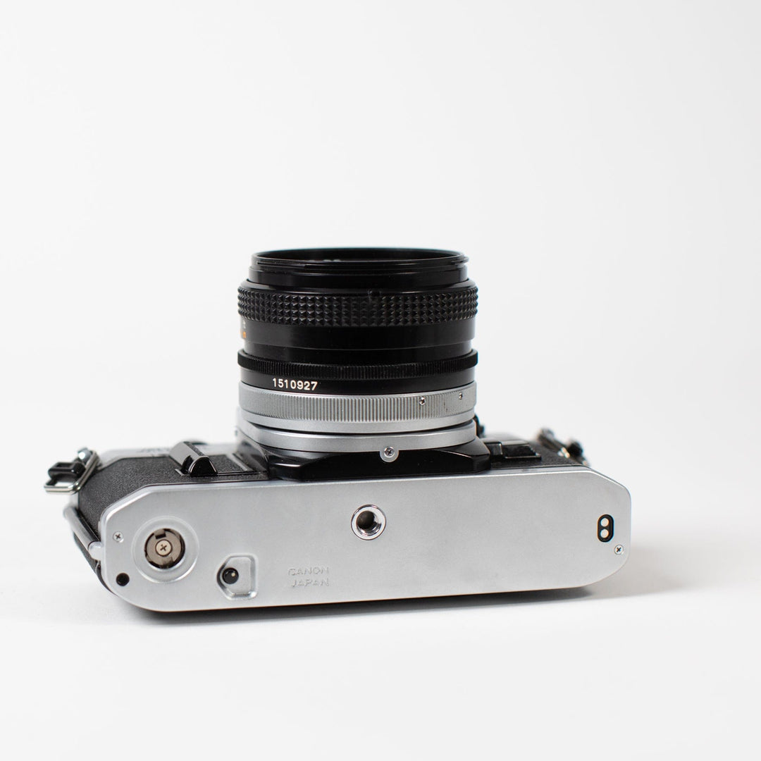 Canon AE-1 with 50mm FD f/1.8 S.C., body 1949148