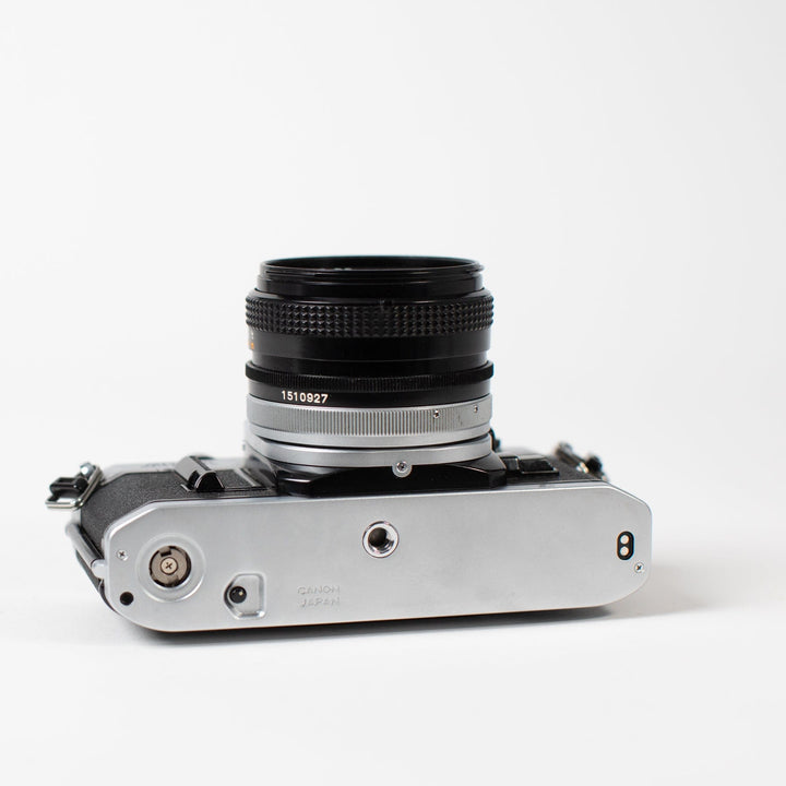 Canon AE-1 with 50mm FD f/1.8 S.C., body 1949148