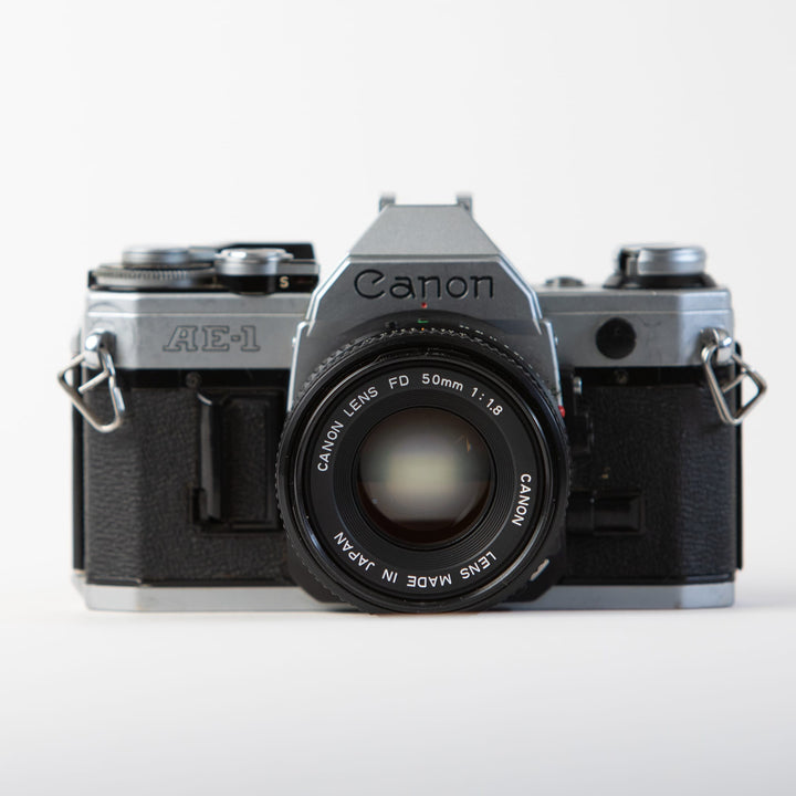 Canon AE-1 with 50mm FD f/1.8, body 2774243