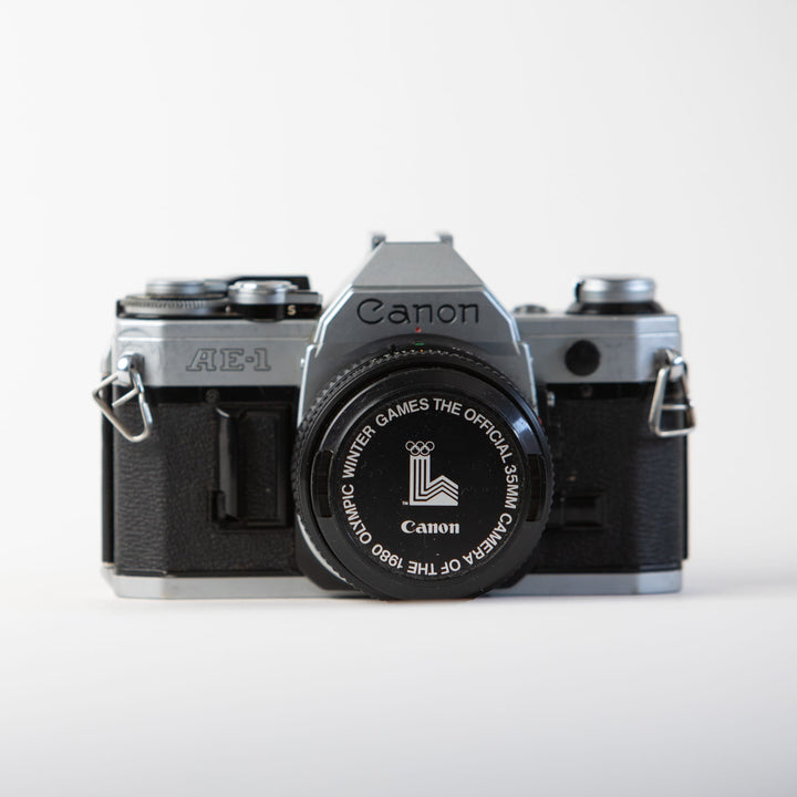 Canon AE-1 with 50mm FD f/1.8, body 2774243