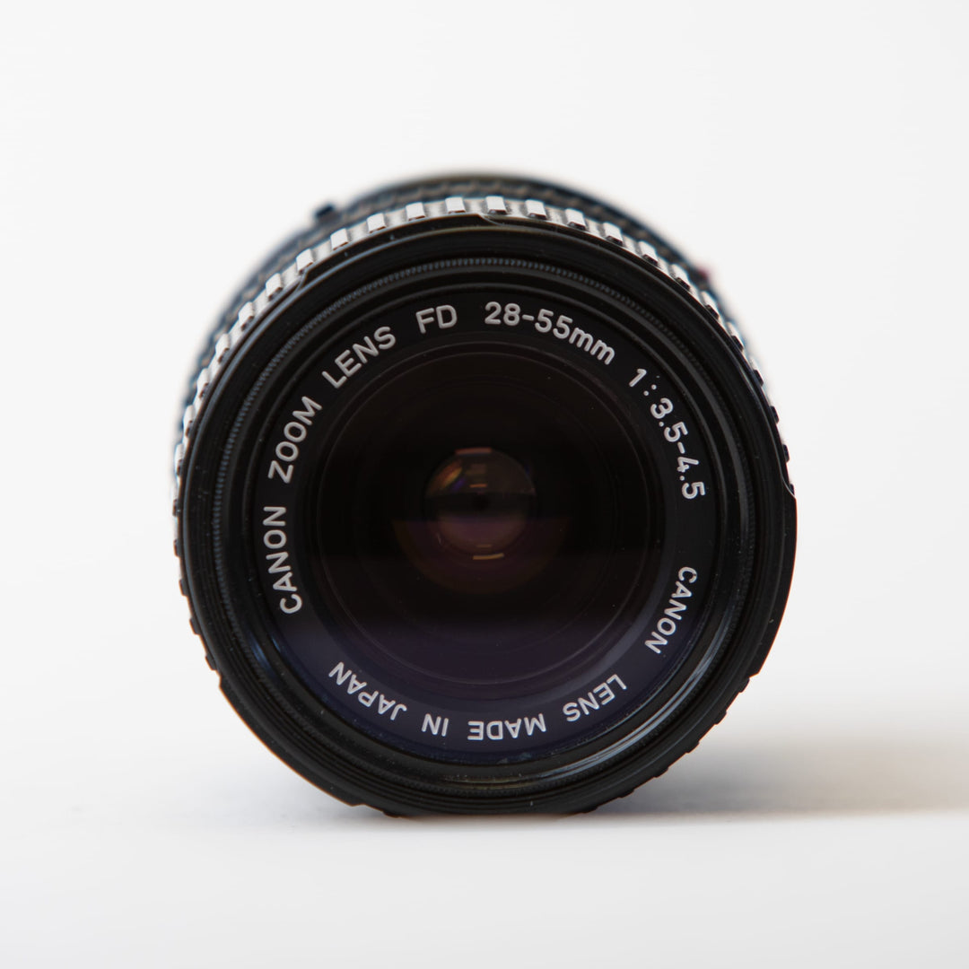Canon FD 28-55mm lens, f/3.5-4.5