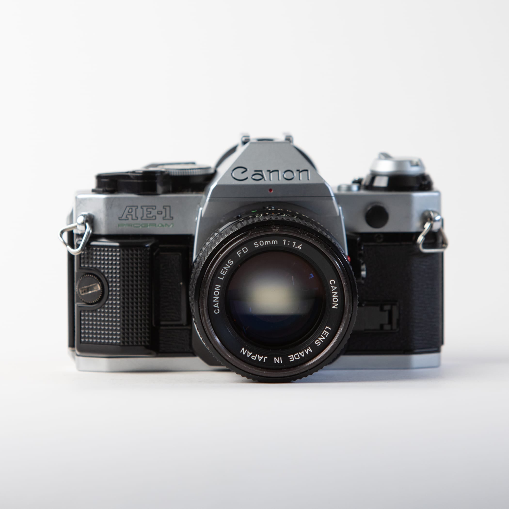 Canon AE-1 & New FD 50mm F1.4　#9343 Canon AE-1 Program with 50mm f/1.4 FD Lens, body no. 4692343