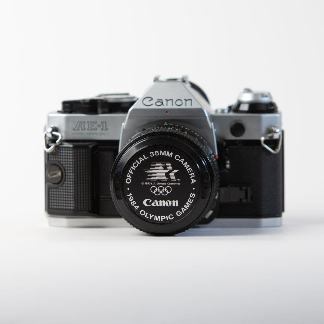 Canon AE-1 Program with 50mm f/1.4 FD Lens, body no. 4692343