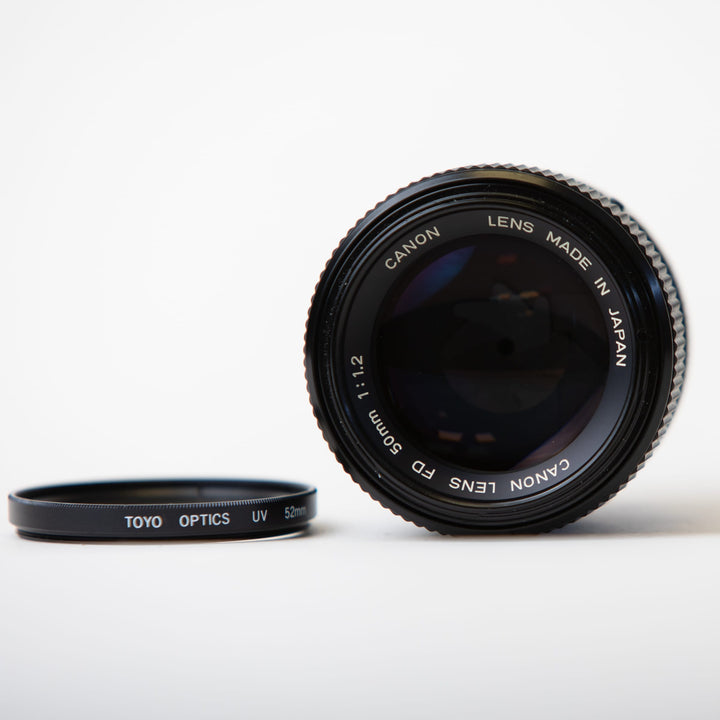 Used Canon 50mm FD lens f/1.2