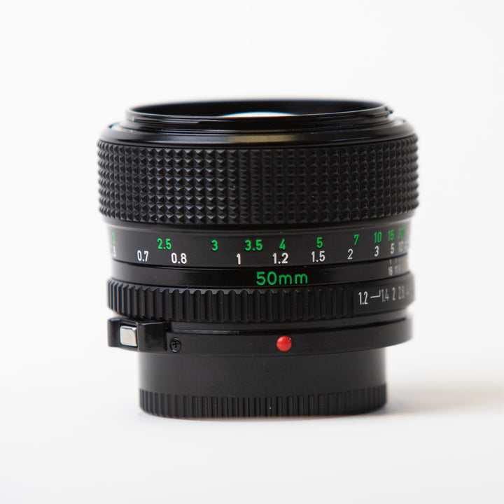 Used Canon 50mm FD lens f/1.2