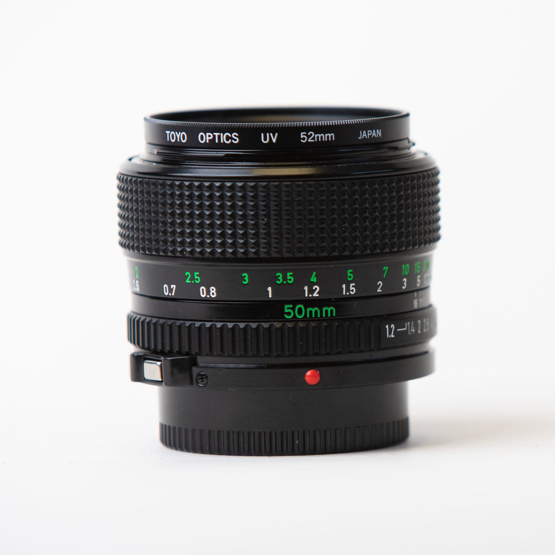 Used Canon 50mm FD lens f/1.2