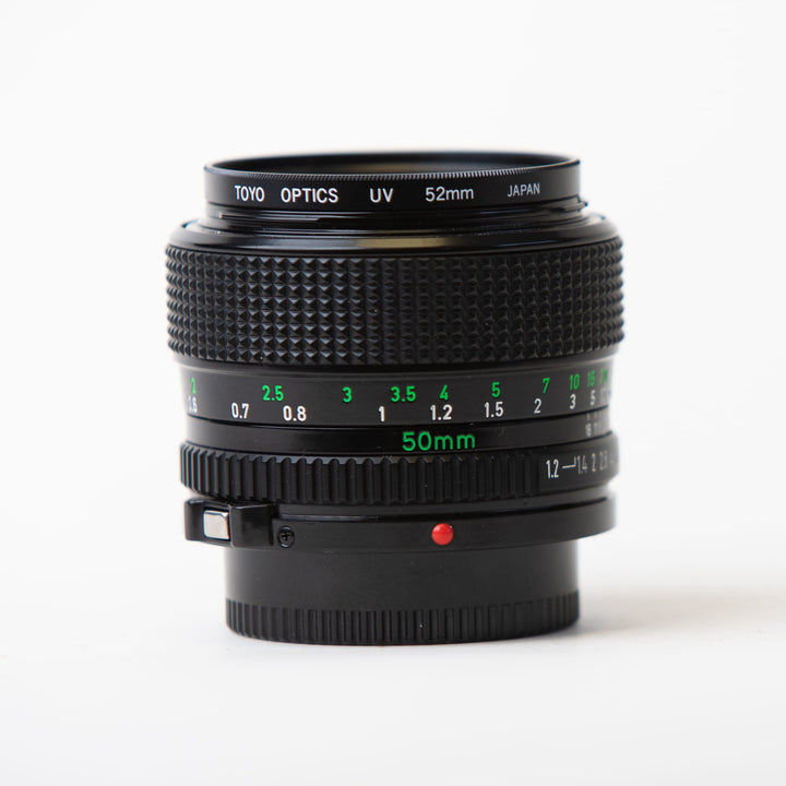 Used Canon 50mm FD lens f/1.2