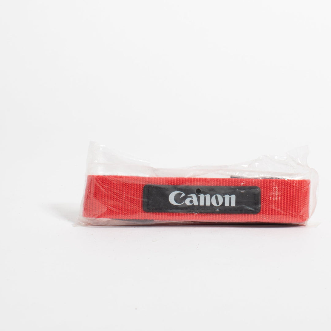 Vintage Red Canon Camera Strap