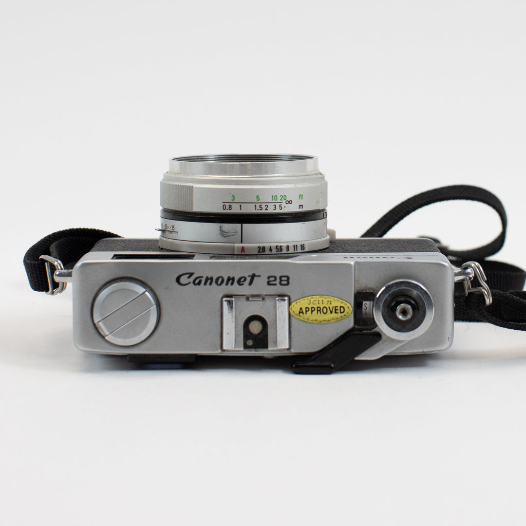 Canon Canonet 28 with 40mm f/2.8 rangefinder