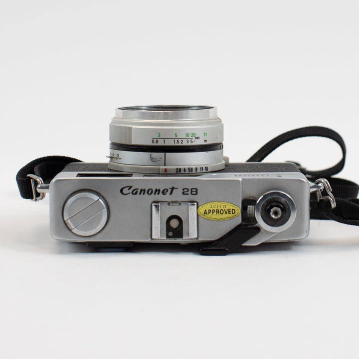 Canon Canonet 28 with 40mm f/2.8 rangefinder
