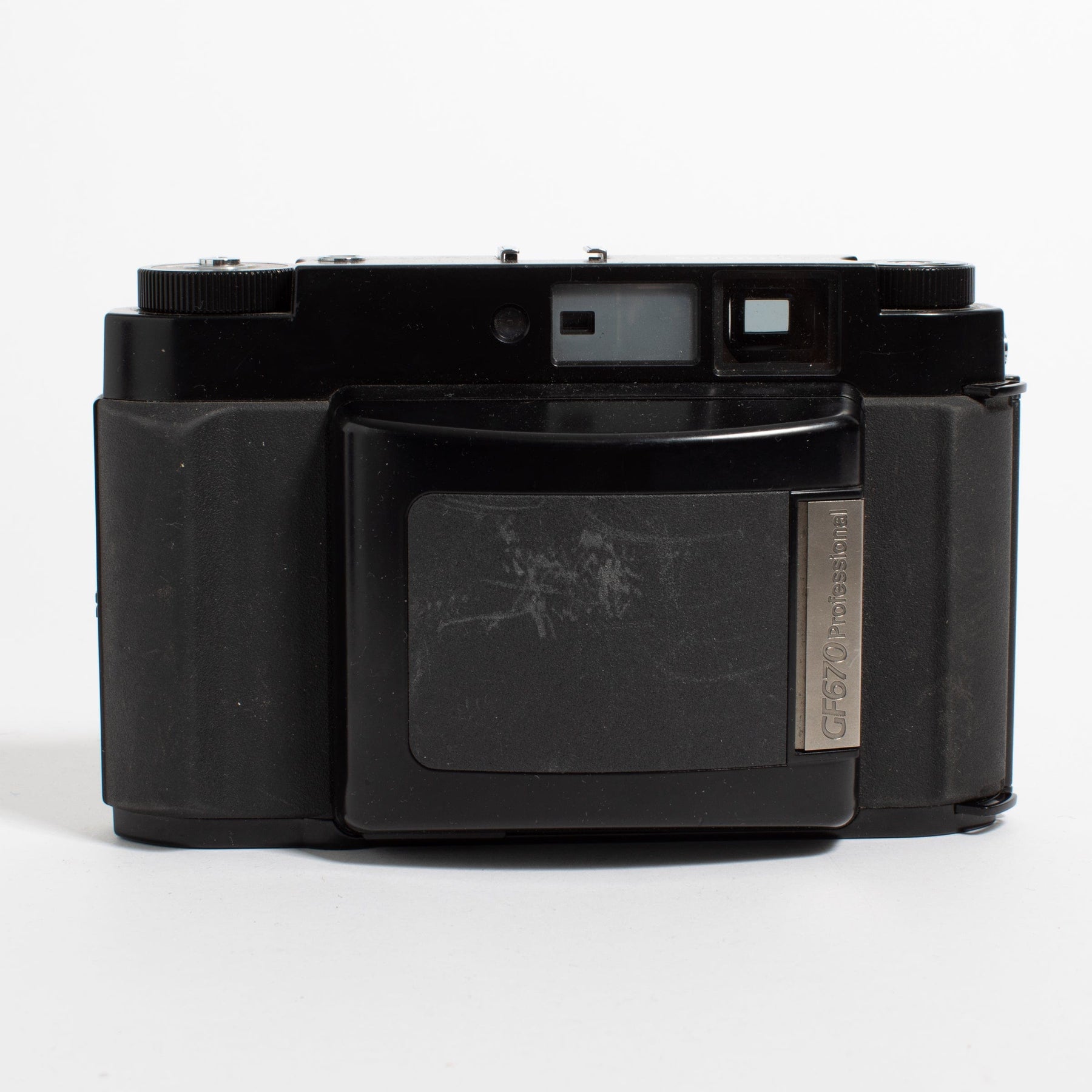 Fujifilm GF670 Rangefinder Folding Camera Black Film Supply Club
