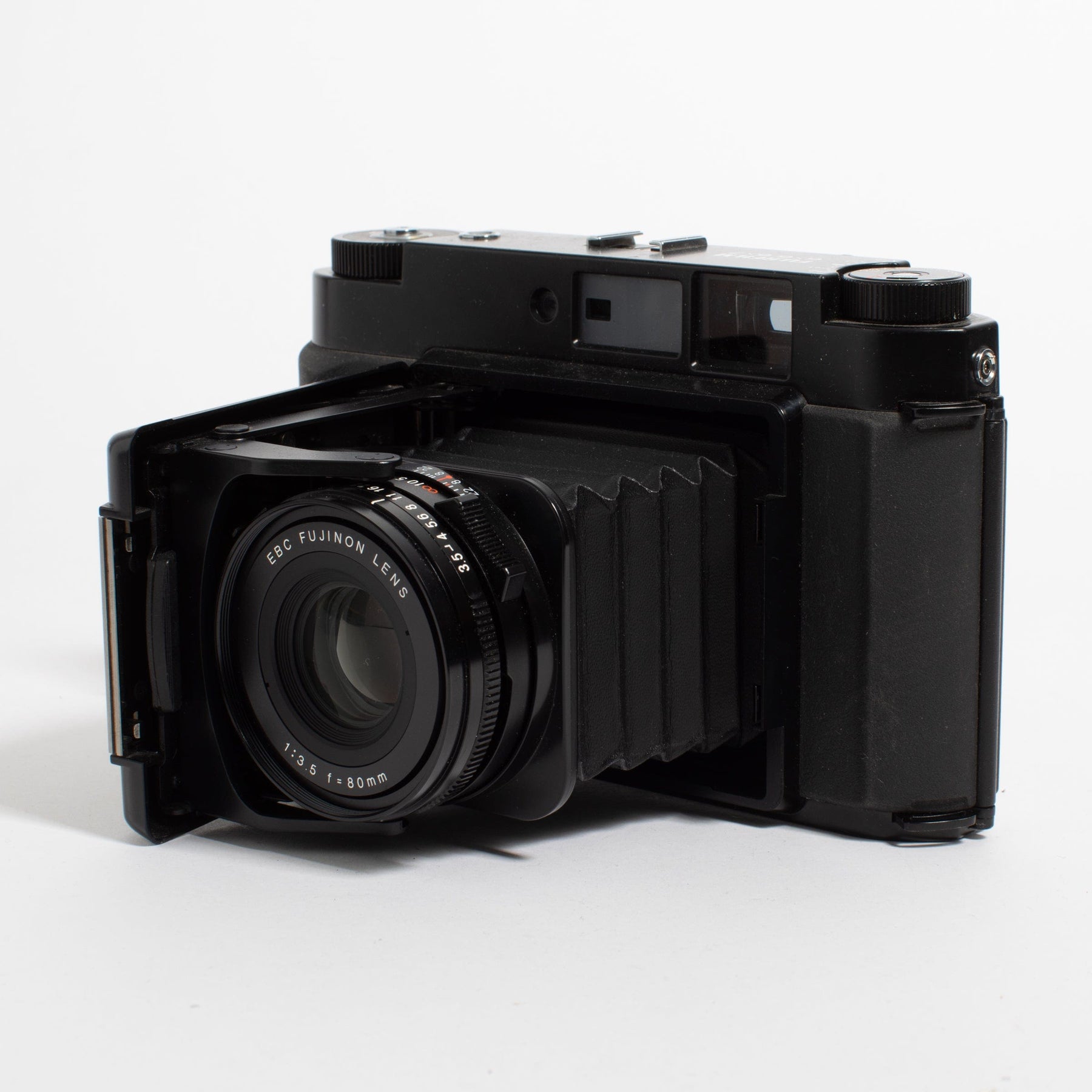 Fujifilm GF670 Rangefinder Folding Camera Black Film Supply Club