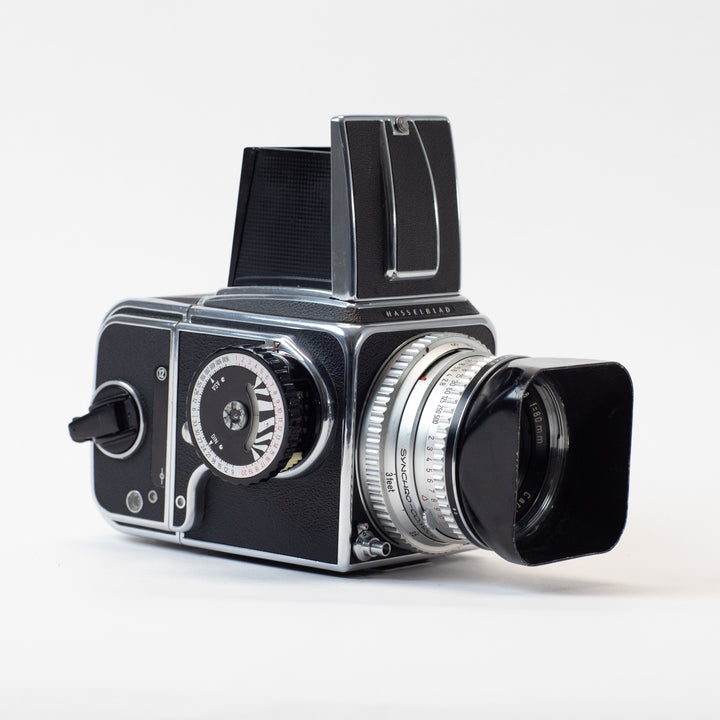 Hasselblad 500 C with Zeiss Planar 80mm T* f/2.8 Lens - fresh CLA