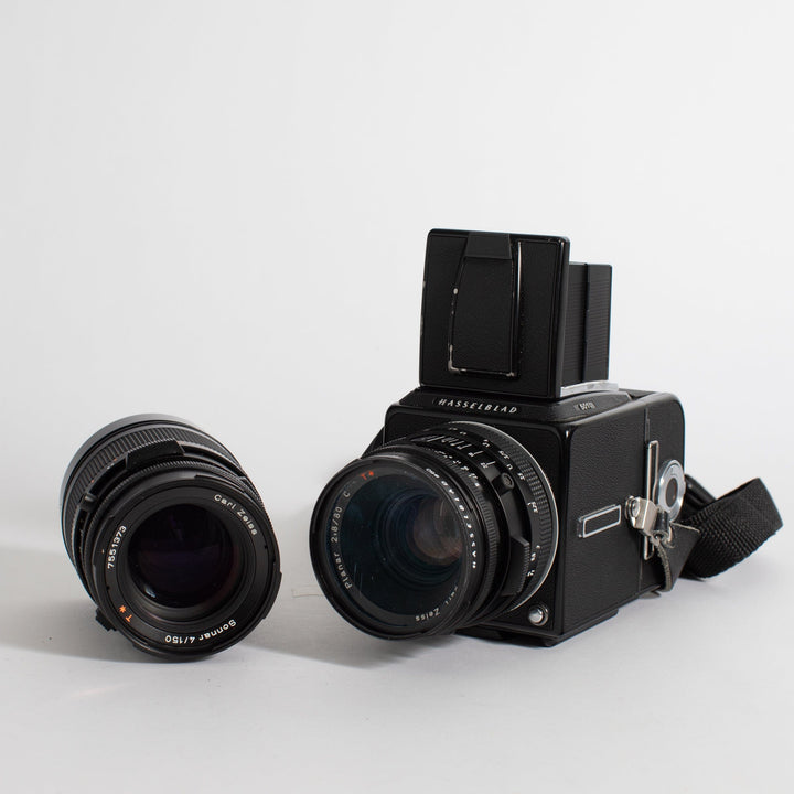 Hasselblad 501C with multiple lenses, accessory set (see listing)