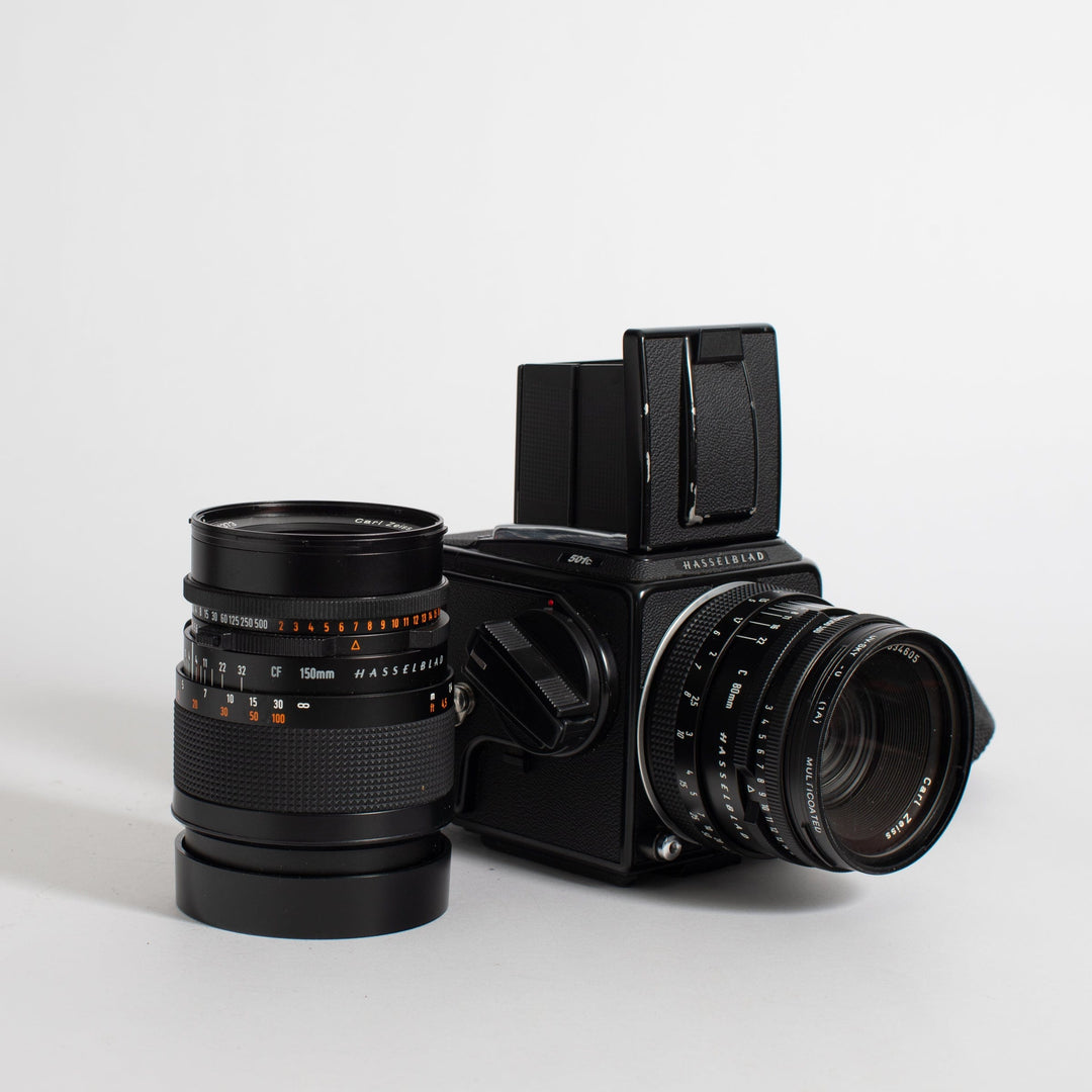 Hasselblad 501C with multiple lenses, accessory set (see listing)