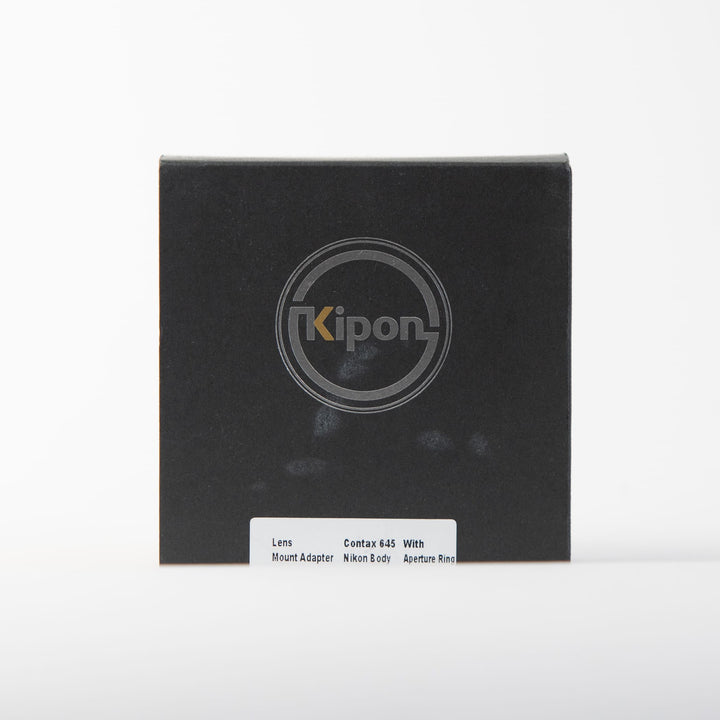 Kipon adapter for Contax 645 lens on Nikon body