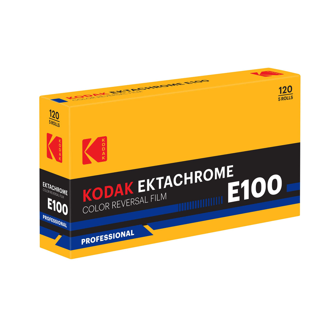 Eastman Kodak Ektachrome 120 Medium Format Color Positive Film (5-Roll Box)