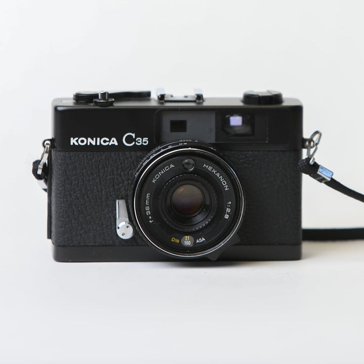 Konica C35 compact rangefinder, CLA'd