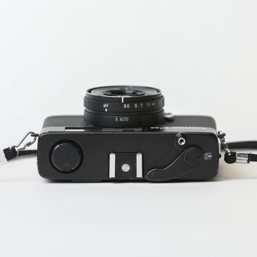 Konica C35 compact rangefinder, CLA'd