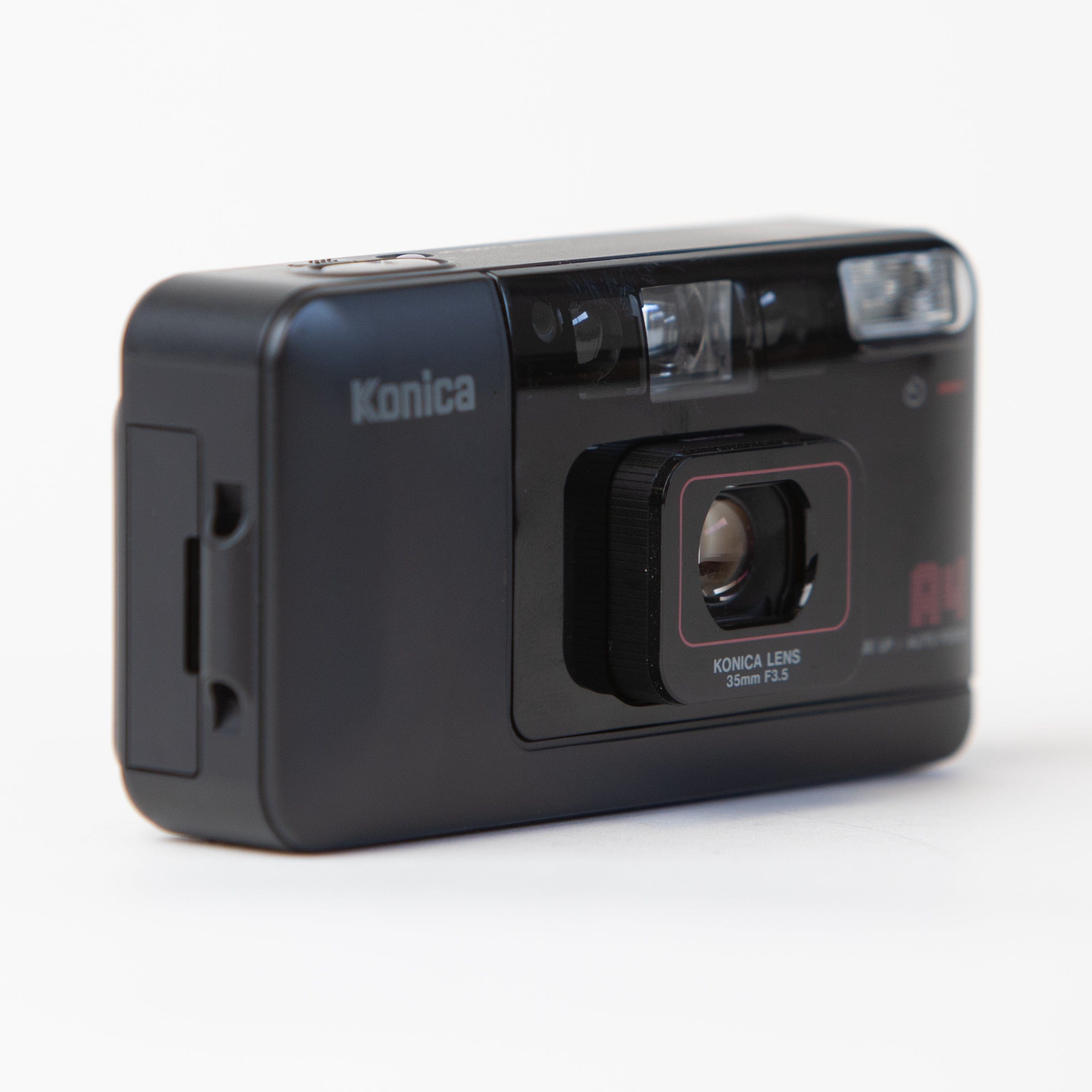 【完動品/返品保証】Konica big mini A4・フィルムカメラ・動確済 Konica A4 Big Mini, Black – Film Supply Club