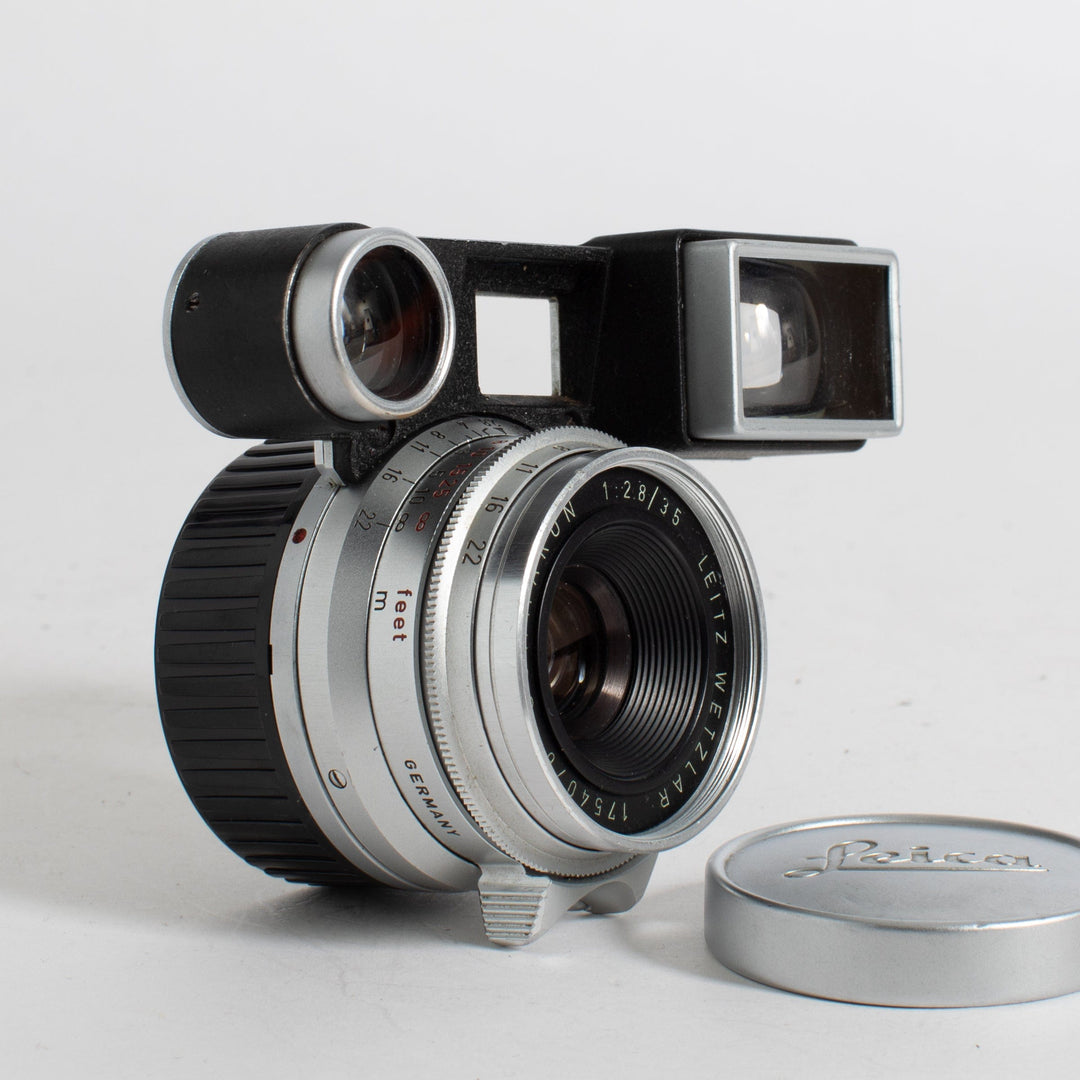 leica m3 35mm goggles Leica Summaron-M 2.8/35mm with viewfinder glasses for M3