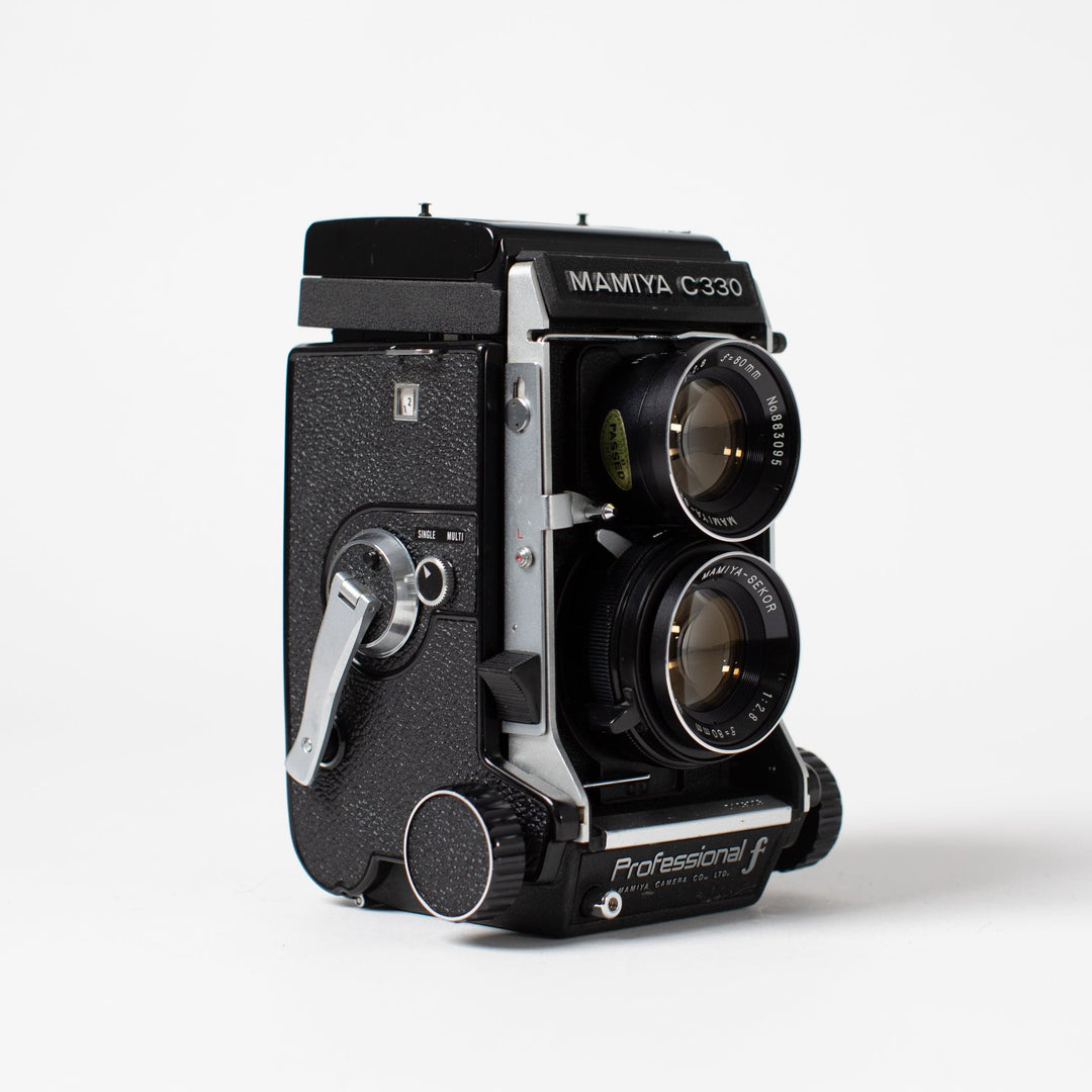 Mamiya C330 Professional with 80mm f2.8 Lens and WLF, fresh CLA