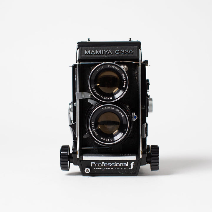 Mamiya C330 Professional with 80mm f2.8 Lens and WLF, fresh CLA