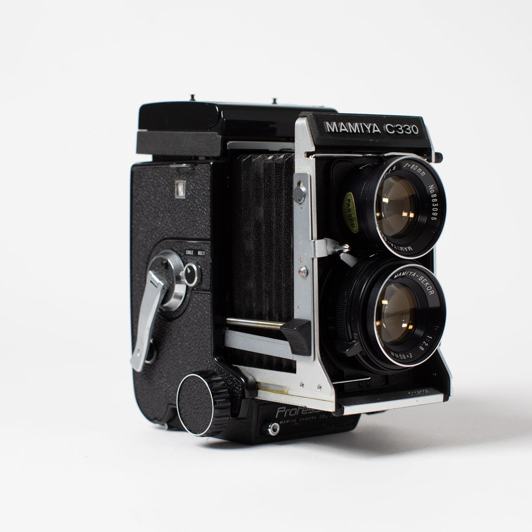 Mamiya C330 Professional with 80mm f2.8 Lens and WLF, fresh CLA