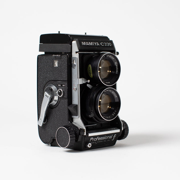 Mamiya C330 Professional with 80mm f2.8 Lens and WLF, fresh CLA