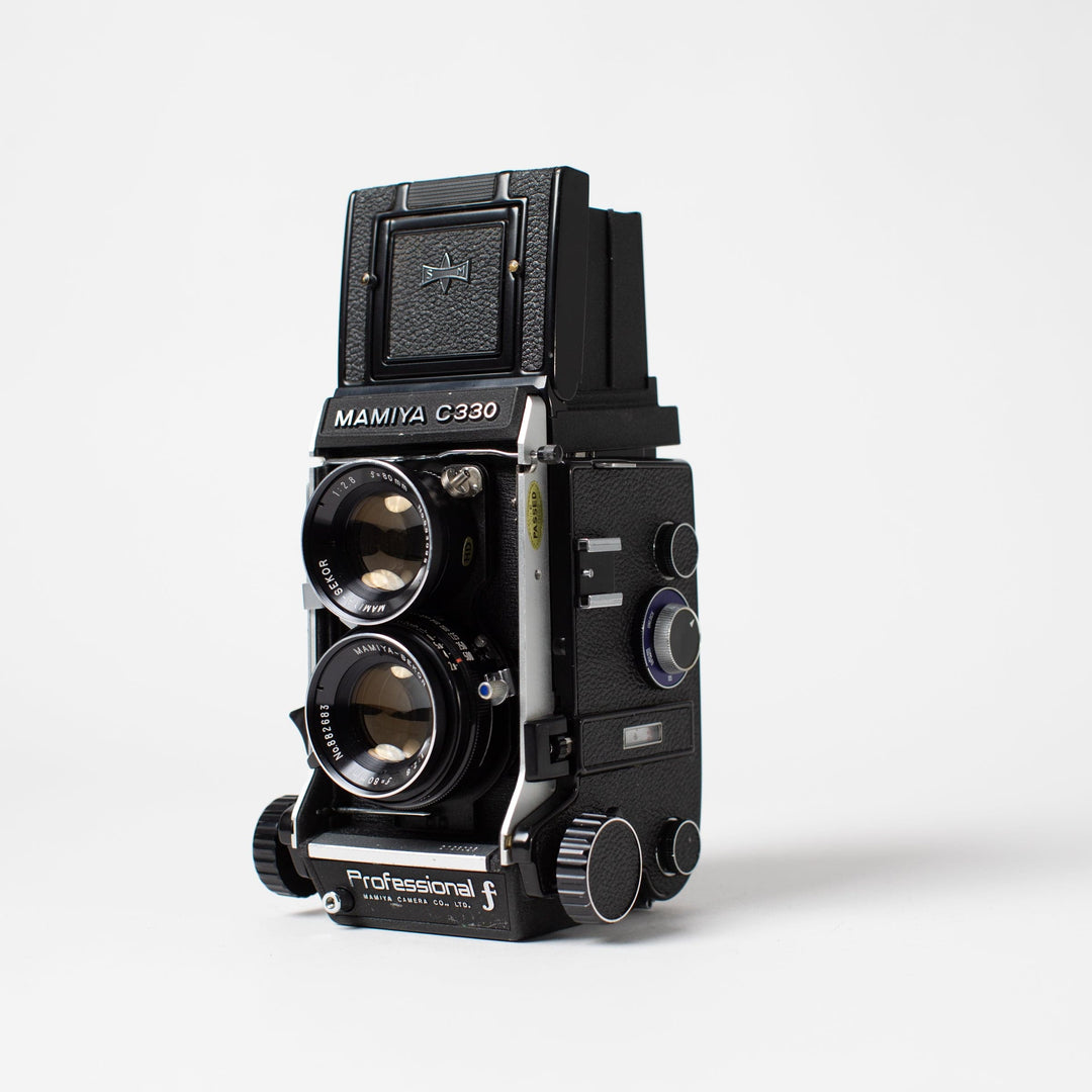 Mamiya C330 Professional with 80mm f2.8 Lens and WLF, fresh CLA