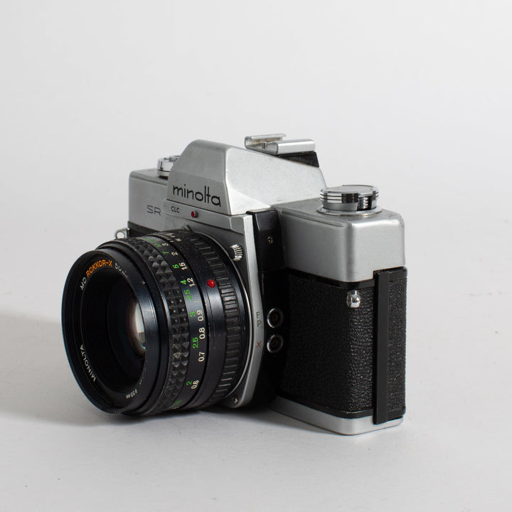 Minolta SRT101 with a Rokkor-X 50mm f/1.7 MD Lens