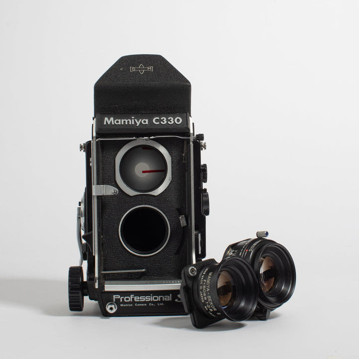 Mamiya C330 Professional S with 80mm f2.8 Lens and Eye Level Prism