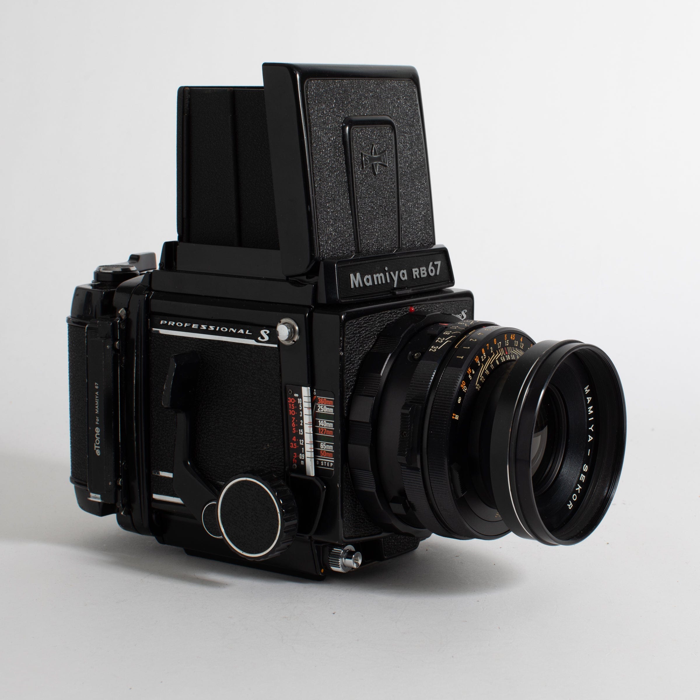 Mamiya RB67 Pro S with two lenses (90mm and 150mm) – Film Supply Club