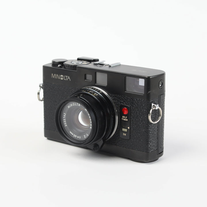 Minolta CLE w/ 40mm f/2 Rokkor lens