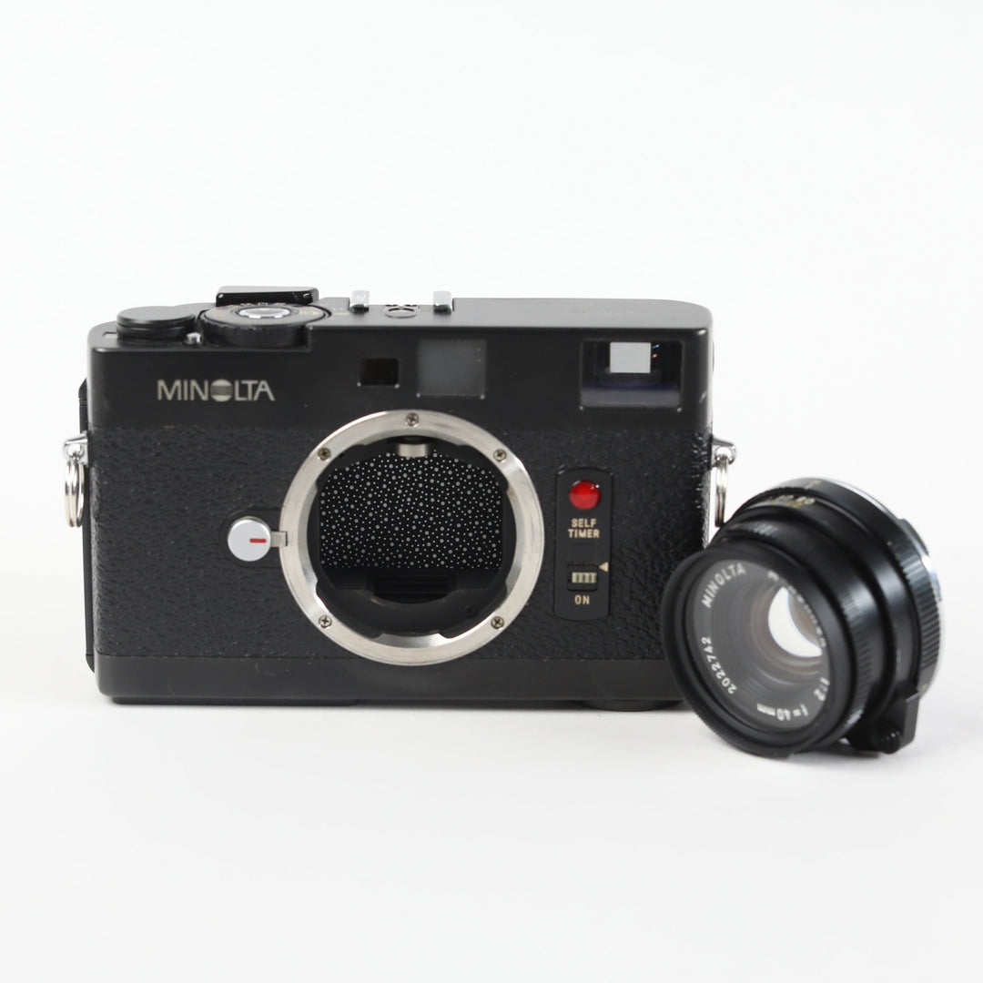 Minolta CLE w/ 40mm f/2 Rokkor lens