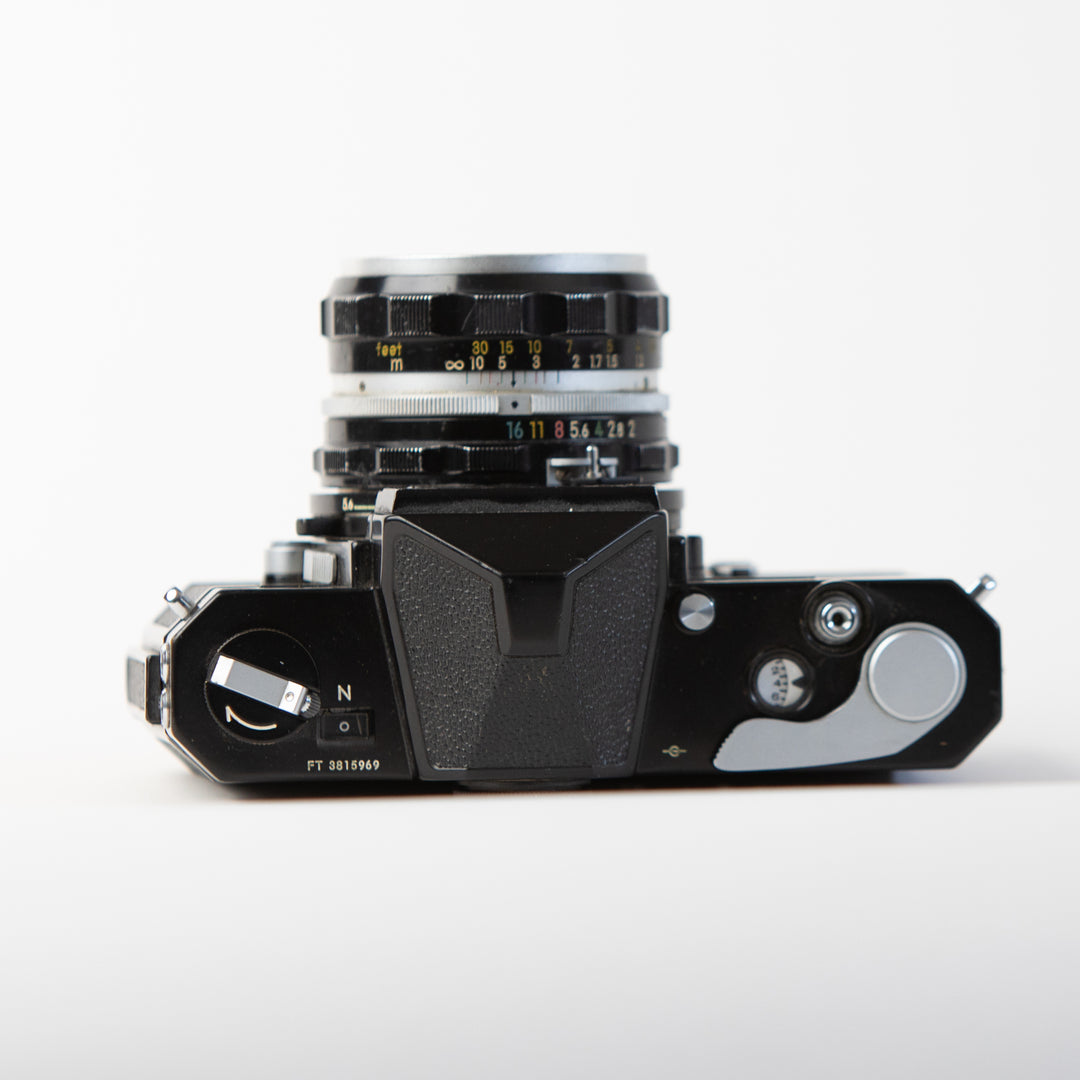 Nikkormat FT with Nikkor-H 50mm F/2 Lens