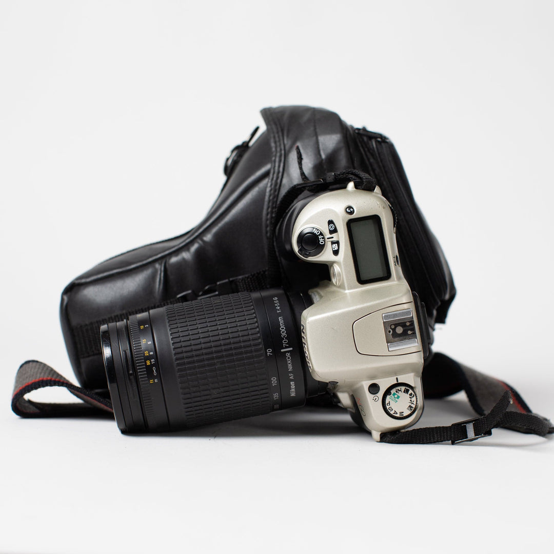 Nikon N60 kit w/ 35-70mm and 70-300mm zoom lenses