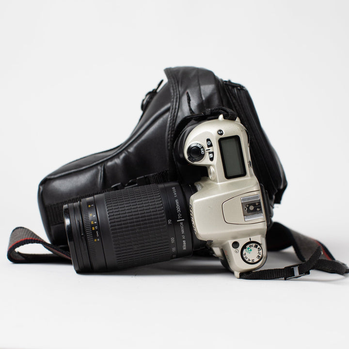 Nikon N60 kit w/ 35-70mm and 70-300mm zoom lenses
